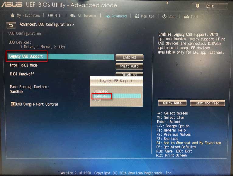 Désinstaller le contrôleur USB