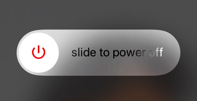 turn off iPhone