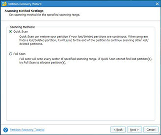Scanning Methods