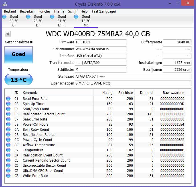 Crystal Disk Info