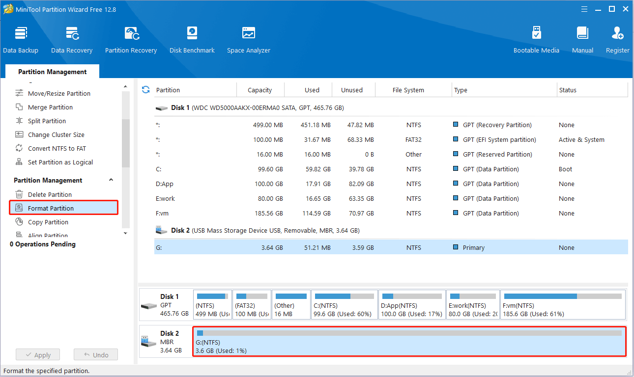 format partition