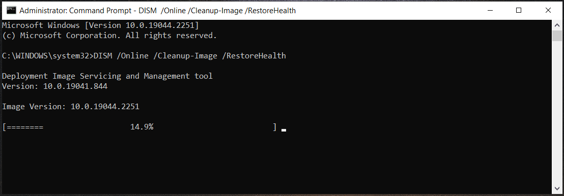DISM repair image