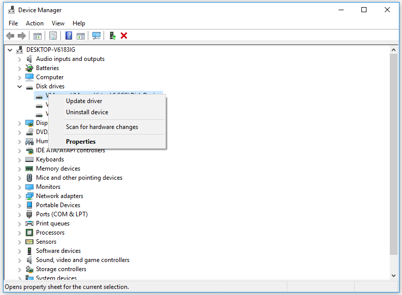 update or reinstall SD card driver