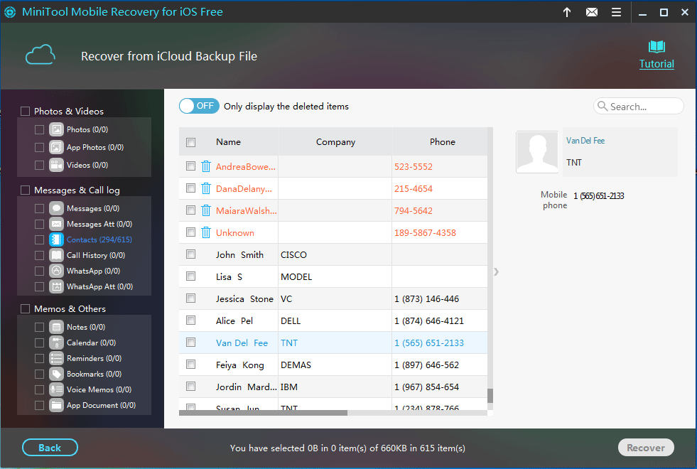 enter download result interface