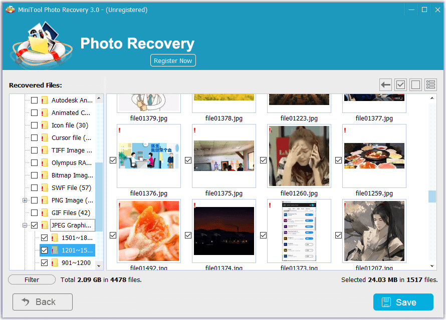 save all needed files