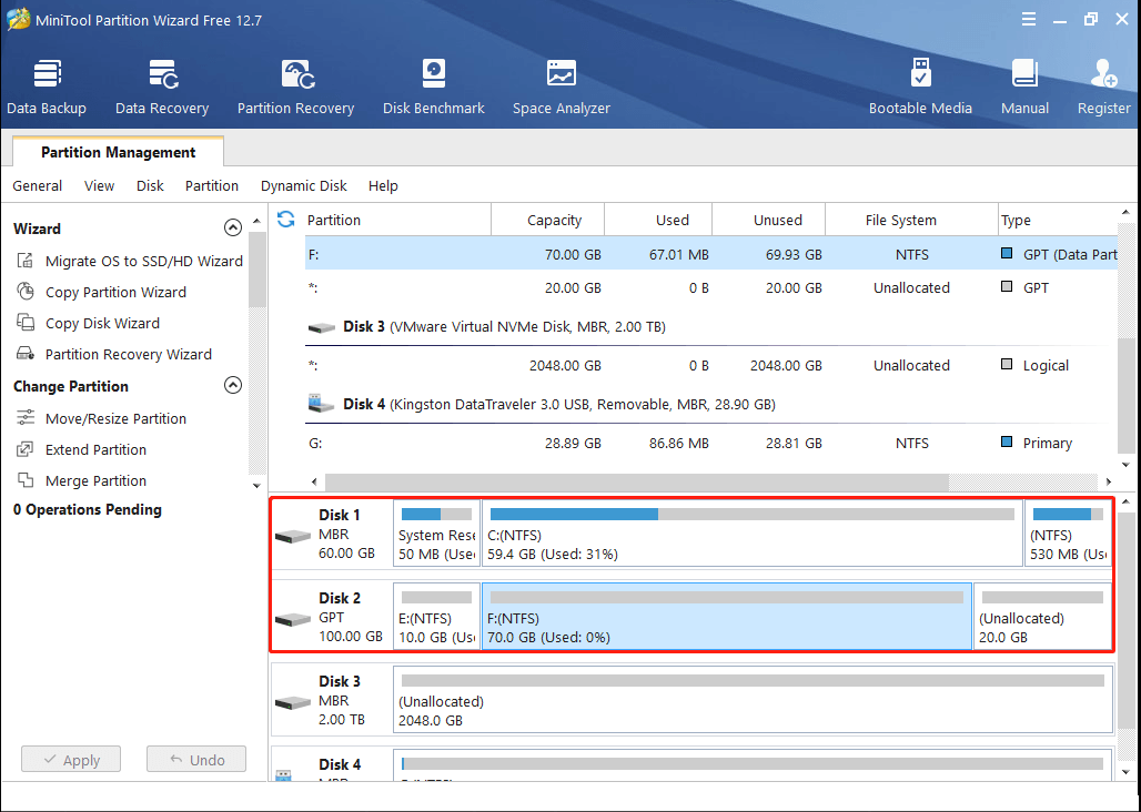 MBR vs. GPT disk
