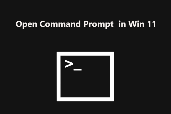Comment ouvrir l’Invite de commandes (CMD) sous Windows 11? (7 méthodes)