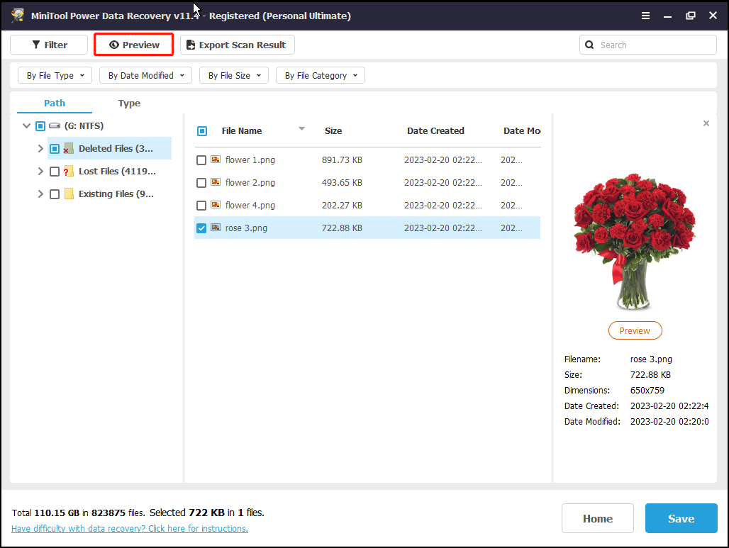 select a file to preview