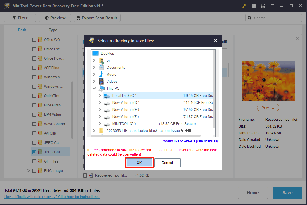 save files