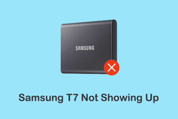 Correctifs pour le Samsung T7 qui n'apparaît pas sur Windows 11/10