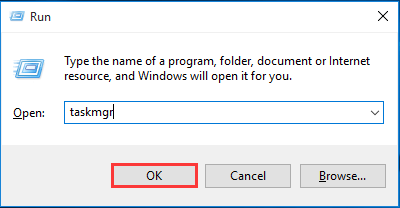 type taskmgr in run box