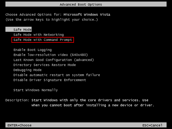 System Restore Windows 10 from boot