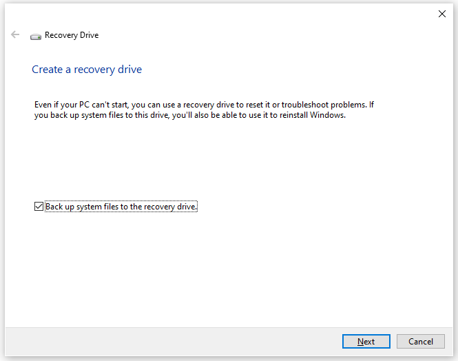 tick the option