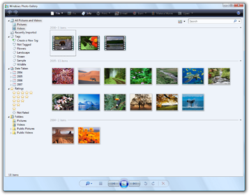 Windows Photo Gallery