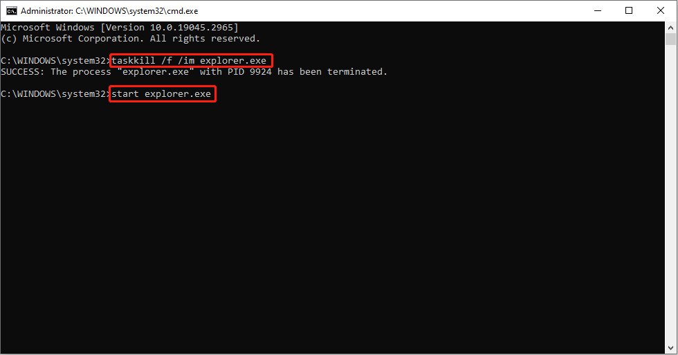 run Command Prompt