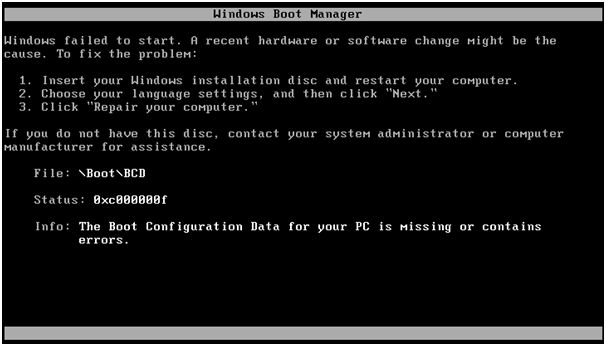 Windows no pudo iniciar el error