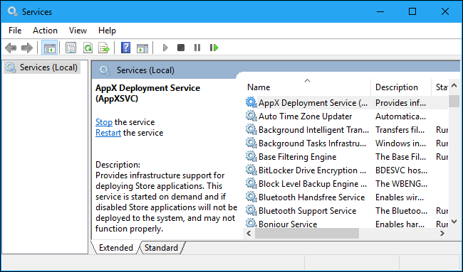 AppX Deployment Service